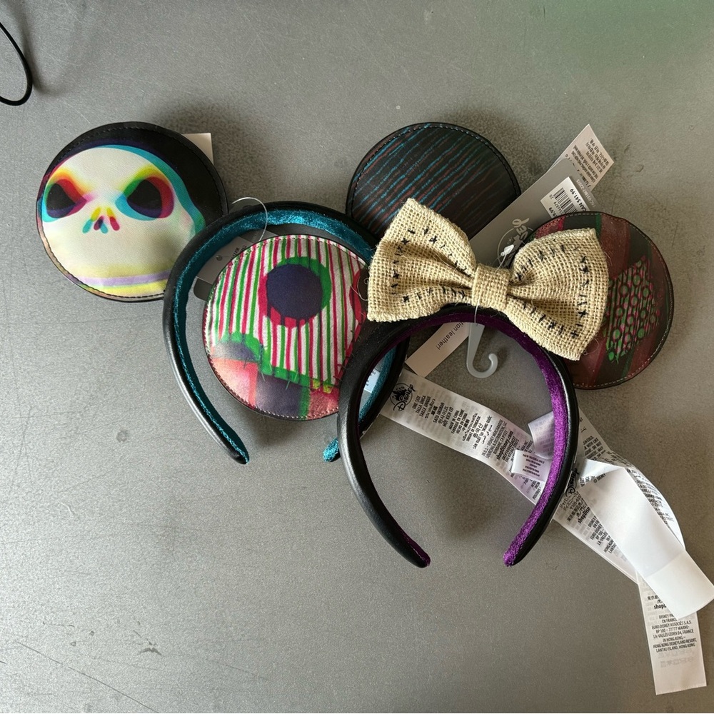 Disney Nightmare Before Christmas Ears